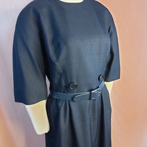 VTG Robert Leonard Navy Day Dress NOS